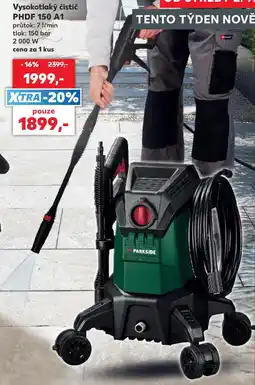 Kaufland Parkside vysokotlaký čistič PHDF 150 A1 nabídka