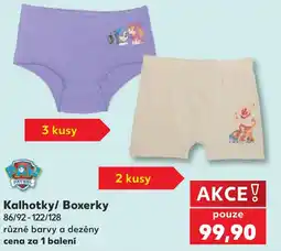 Kaufland Paw Patrol Kalhotky/Boxerky nabídka