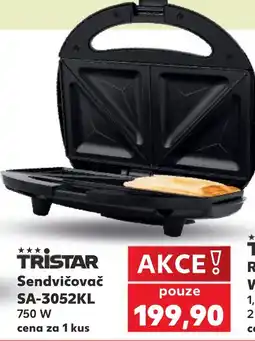 Kaufland Tristar sendvičovač sa-3052kl nabídka