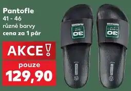 Kaufland Pantofle nabídka