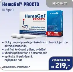 PharmaPoint Hemagel procto nabídka