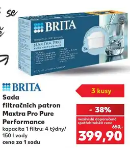 Kaufland Brita Sada filtračních patron Maxtra Pro Pure Performance nabídka