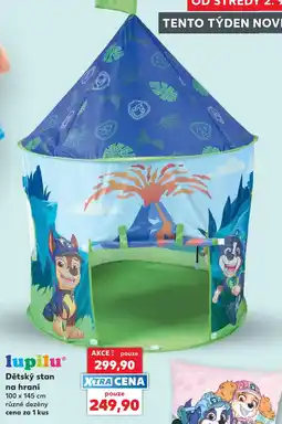Kaufland lupilu dětský stan na hraní nabídka