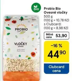 Tesco Probio Bio Ovesné vločky nabídka