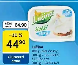Tesco Lučina nabídka