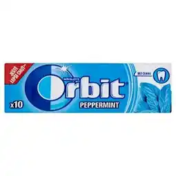 Tesco Wrigley's Orbit žvýkačka 14g, vybrané druhy nabídka