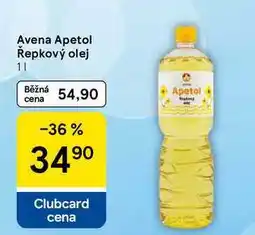 Tesco Avena Apetol Řepkový olej nabídka