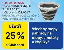 Tesco Tesco Skládací kbelík nabídka