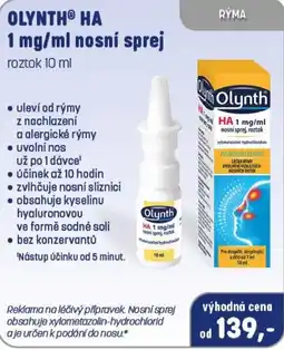 PharmaPoint Olynth HA nosní sprej nabídka
