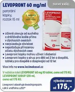 PharmaPoint Levopront 60 mg nabídka