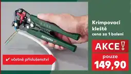 Kaufland Parkside krimpovací kleště nabídka