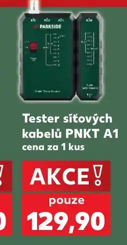Kaufland Parkside tester sítových kabelů PNKT A1 nabídka