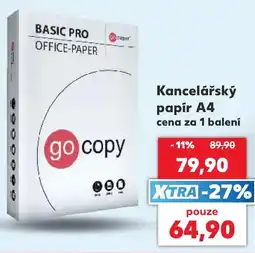 Kaufland go copy kancelářský papír a4 nabídka