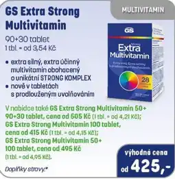 PharmaPoint Gs extra strong multivitamin nabídka