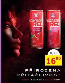 BENE Nápoje MAGNESIA RED nabídka
