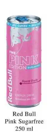 BENE Nápoje Red Bull Pink Sugarfree nabídka