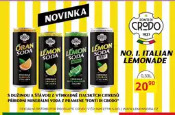 BENE Nápoje CRODO 0.33l plech nabídka