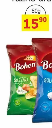 BENE Nápoje Bohemians nabídka