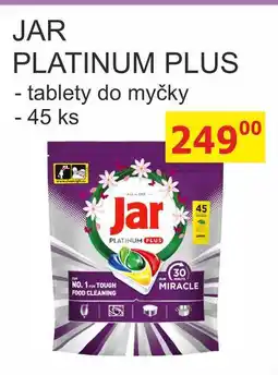 BENE Nápoje JAR PLATINUM PLUS - tablety do myčky 45 ks nabídka