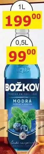 BENE Nápoje BOŽKOV MODRÁ nabídka