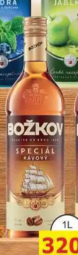 BENE Nápoje BOŽKOV SPECIÁL KÁVOVÝ nabídka