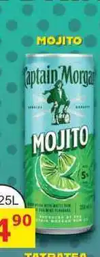 BENE Nápoje Captain Morgan MOJITO 5% nabídka