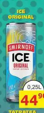 BENE Nápoje SMIRNOFF ICE ORIGINAL nabídka
