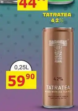 BENE Nápoje TATRATEA 4,2% nabídka