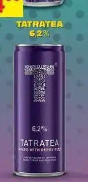 BENE Nápoje TATRATEA 6,2% nabídka