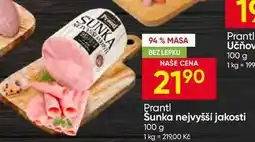 Hruška Šunka nejvyšší jakosti nabídka