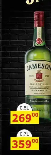 BENE Nápoje Jameson whisky 0,5l 0.5l nabídka