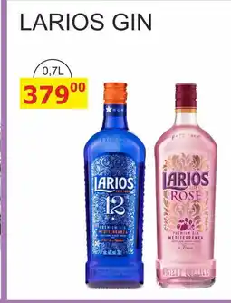 BENE Nápoje LARIOS GIN nabídka