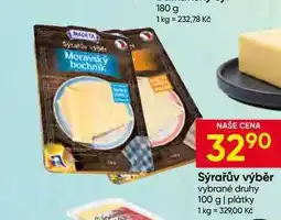 Hruška Sýrařův výběr vybrané druhy nabídka