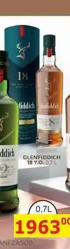 BENE Nápoje GLENFIDDICH 18 Y.0 nabídka