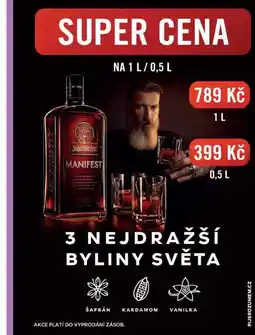 BENE Nápoje Jägermeister Manifest nabídka