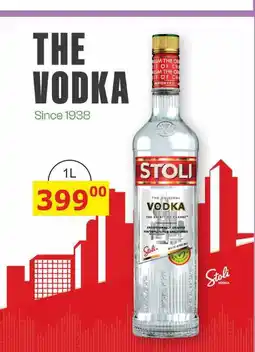 BENE Nápoje STOLI THE ORIGINAL VODKA nabídka