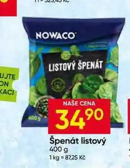 Hruška NOWACO Špenát listový nabídka