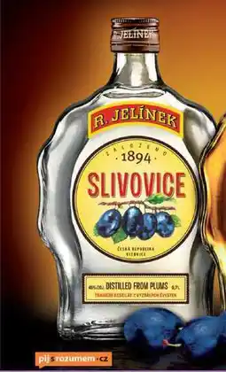 BENE Nápoje R. JELÍNEK Slivovice 3y 0,5l 45% nabídka