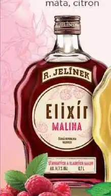 BENE Nápoje R. JELÍNEK Elixir malina nabídka