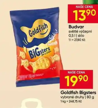 Hruška Goldfish Bigsters vybrané druhy nabídka
