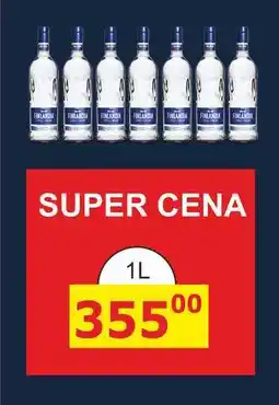 BENE Nápoje Finlandia Vodka nabídka