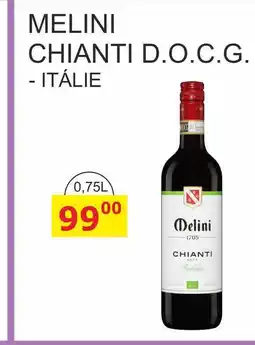 BENE Nápoje MELINI CHIANTI D.O.C.G. - ITÁLIE nabídka