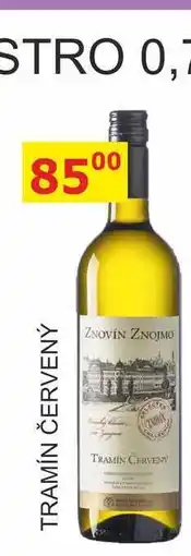 BENE Nápoje ZNOVÍN ZNOJMO TRAMÍN ČERVENÝ nabídka