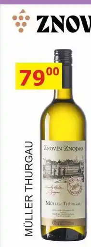 BENE Nápoje ZNOVÍN ZNOJMO MÜLLER THURGAU nabídka