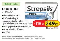 Dr. Max Strepsils Plus nabídka
