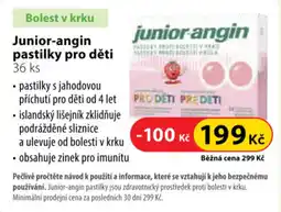 Dr. Max Junior-angin pastilky pro děti nabídka