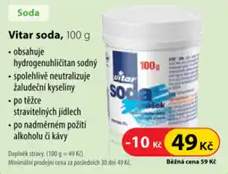 Dr. Max Vitar soda nabídka