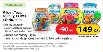 Vibovit Toys, Imunity, FARMA a DINO
