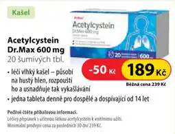 Dr. Max Acetylcystein Dr.Max 600 mg nabídka