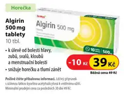 Dr. Max Horečka Algirin 500 mg tablety nabídka
